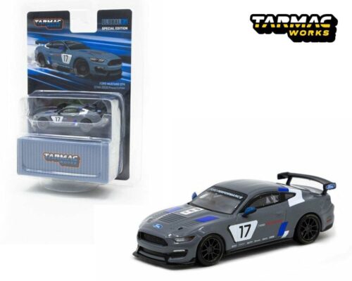 Tarmac Works 1:64 Ford Mustang GT4 SEMA 2016 Presentation (Grey) – Global64 Special Edition