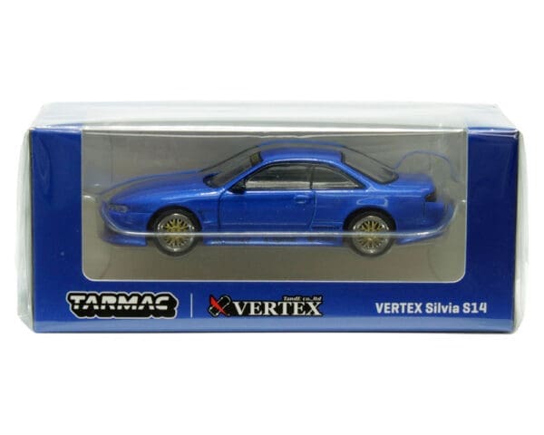 Tarmac Works 1:64 VERTEX Silvia S14 (Blue Metallic)