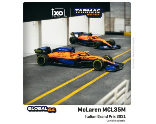 Tarmac Works 1:64 McLaren MCL35M  Italian Grand Prix 2021 Winner Daniel Ricciardo