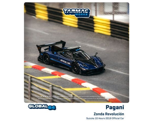 Tarmac Works 1:64 Pagani Zonda Revolución Suzuka 10 Hours 2019 Official Car- Global 64