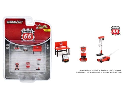 Greenlight 1:64 Shop Tool Accessories Series 5 – Phillips 66