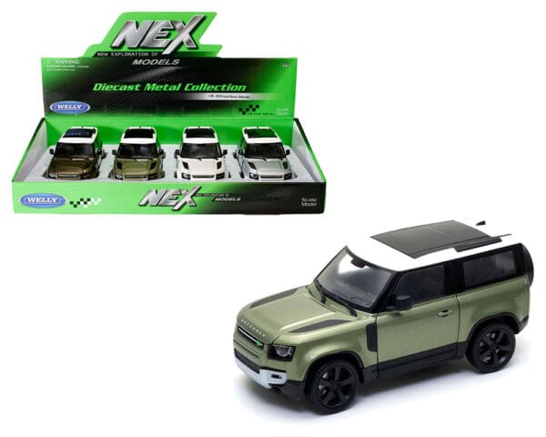 Welly 1:26 2020 Land Rover Defender 2-Door (4 Colors)