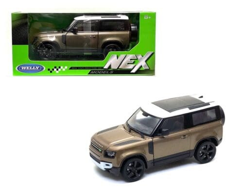 Welly 1:24 2020 Land Rover Defender Metallic Brown