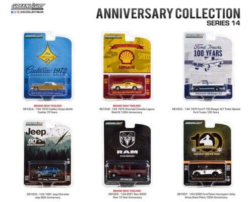 Greenlight 1:64 Anniversary Collection Series 14 Assortment