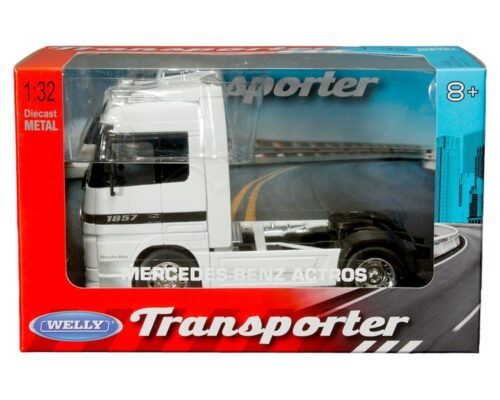 Welly 1:32 Mercedes-Benz Actros Cab – Transporter