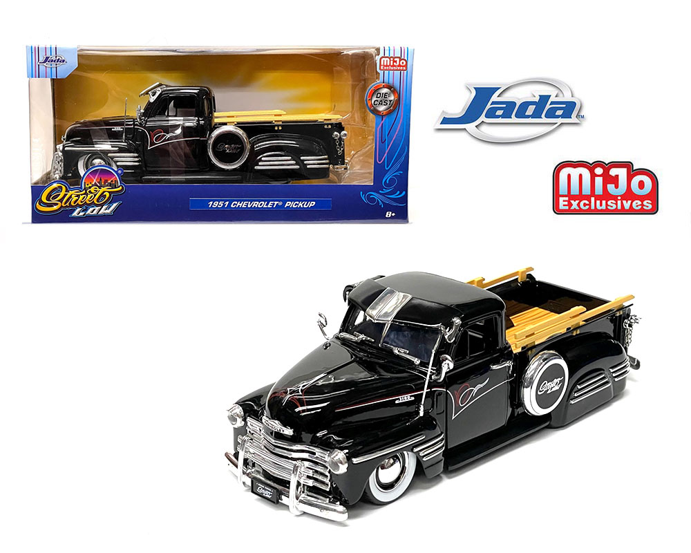 Jada 1:24 1951 Chevrolet Pickup Lowrider - Street Low - MiJo Exclusives  Limited Edition