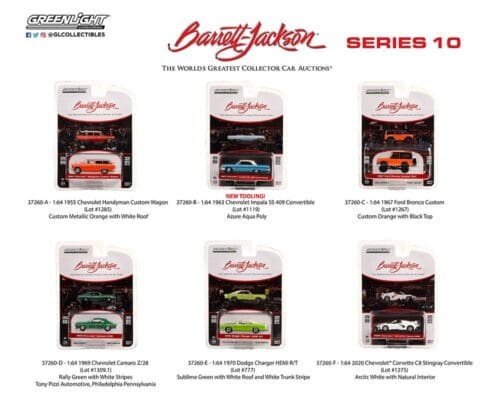 Greenlight 1:64 Barrett-Jackson Series 10 Assortment