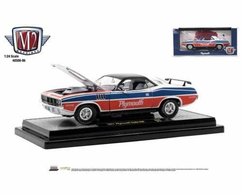 M2 Machines 1:24 1973 Plymouth Cuda 440