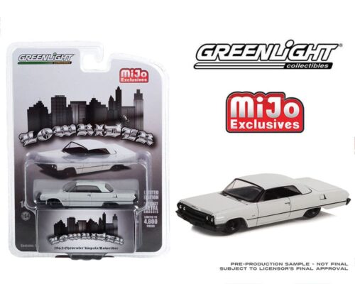 Greenlight 1:64 Lowrider 1963 Chevrolet Impala SS – Grey – Limited 4,800 Pieces – MiJo Exclusives