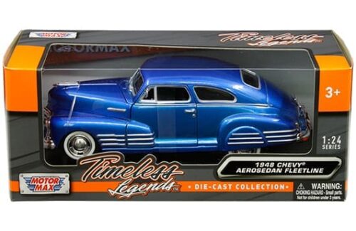 Motormax 1:24 1948 Chevrolet Aerosedan Fleetline – Timeless Legends