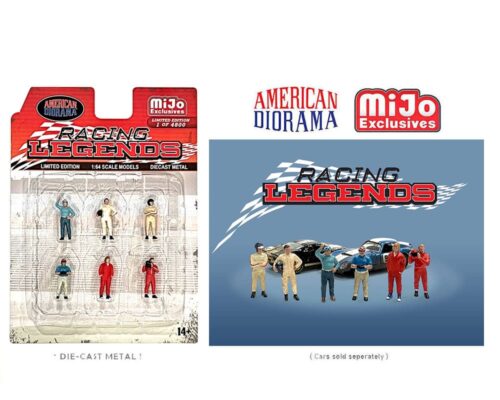 American Diorama 1:64 Figures Racing Legends – MiJo Exclusives