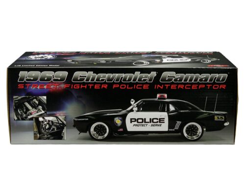 GMP 1:18 1969 Chevrolet Camaro Street Fighter Police Interceptor – Limited Edition 1 of 1140