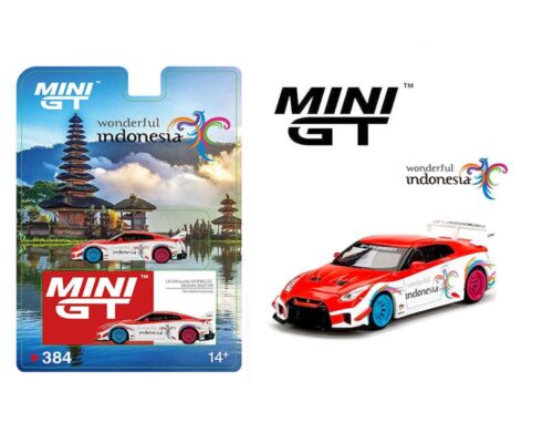 Mini GT 1:64 Indonesia Exclusive LB-Silhouette WORKS GT NISSAN 35GT-RR Ver.1 Wonderful Indonesia Limited Edition