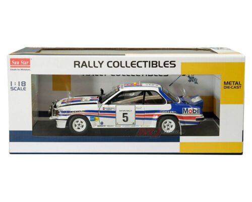 Sun Star 1:18 Opel Ascona 400 2nd Marlboro Safari Rally 1982 – #5 W. Röhrl / C. Geistdörfer – Rally Collectibles