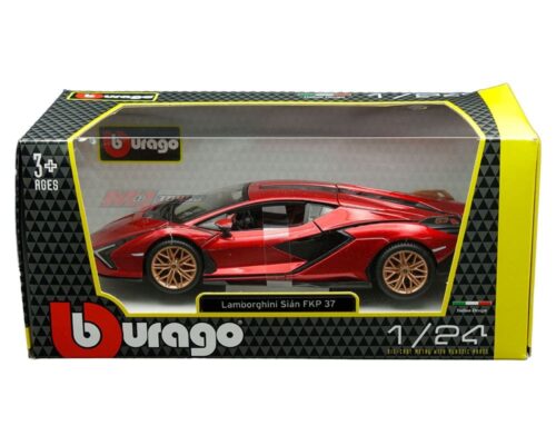 Bburago 1:24 Lamborghini Sián FKP 37 (Red)