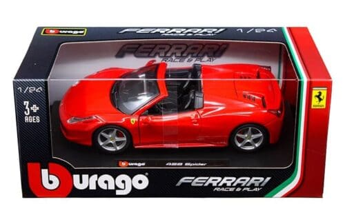 Bburago 1:24 Ferrari 458 Spider – Race & Play Ferrari