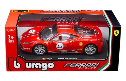 Bburago 1:24 Ferrari 458 Challenger – Racing Ferrari