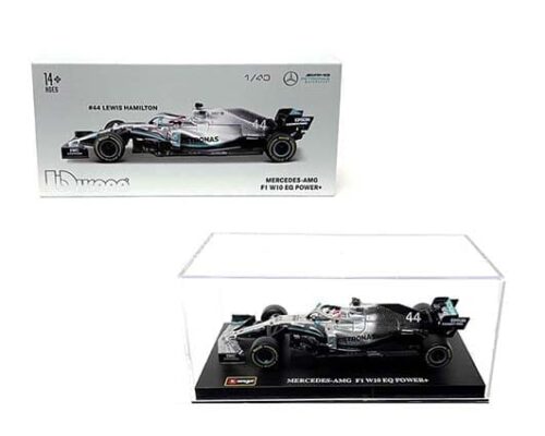 Bburago 1:43 2019 Mercedes AMG Lewis Hamilton #44 – Formula 1 – Race