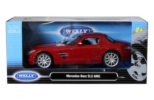 Welly 1:24 Mercedes-Benz SLS AMG (Red)