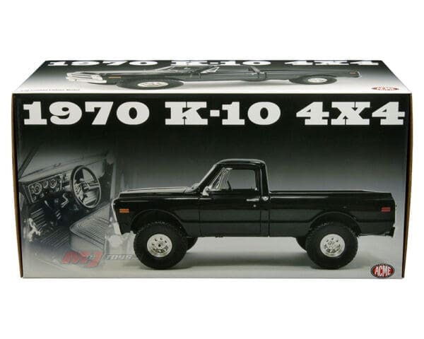 ACME 1:18 1970 Chevrolet K-10 4×4 (Black)