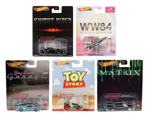 Hot Wheels 1:64 Retro Entertainment M Case 2022 Assortment