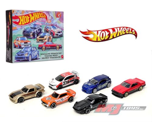 Hot Wheels 1:64 Import Theme Multipack 6 Cars Set