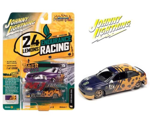 Johnny Lightning 1:64 Street Freaks 2022 Release 1A- 1998 Honda Civic 24Hr Lemons Endurance Racing Solid Pack