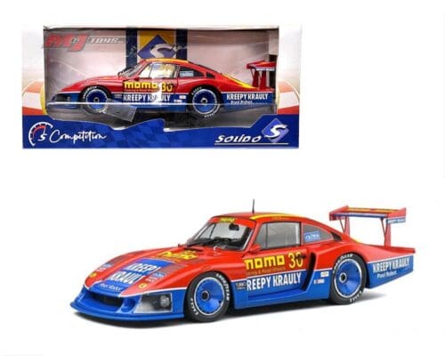 Solido 1:18 Porsche 935 Mobydick (Red/Blue) – 6H Mid Ohio 1983 #30 – Competition