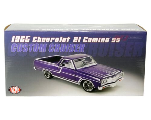 ACME 1:18 1965 Chevrolet El Camino SS Custom Cruiser (Purple)