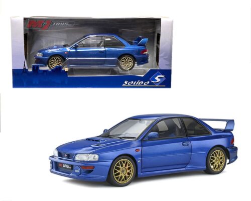 Solido 1:18 1998 Subaru Impreza 22B STi Version (Blue)