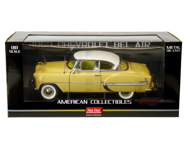 Sun Star 1:18 1953 Chevrolet Bel Air Coupe (Sun Gold) – American Collectibles