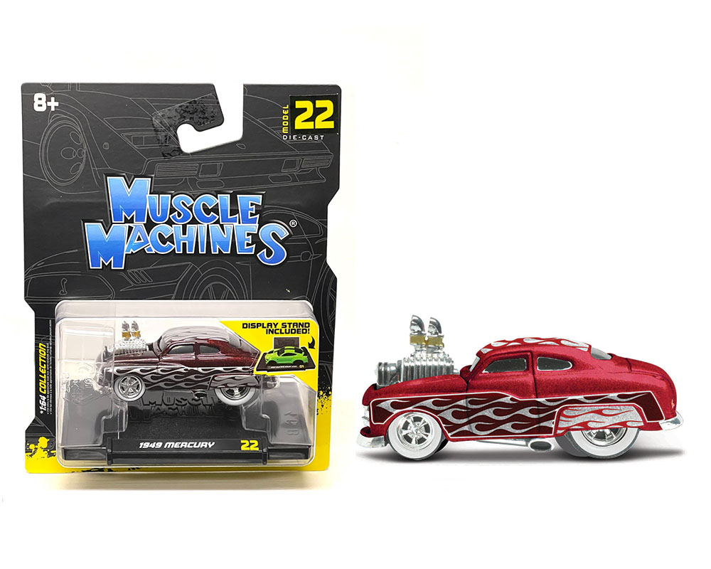 Muscle Machines 1:64 1949 Mercury Custom - M u0026 J Toys Inc. Die-Cast  Distribution | Specializing in Die-cast Collectibles Since 1987