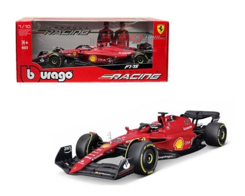 Bburago 1:18 Ferrari Racing F1-75 2022 #16 C. Leclerc – Scuderia Ferrari Racing