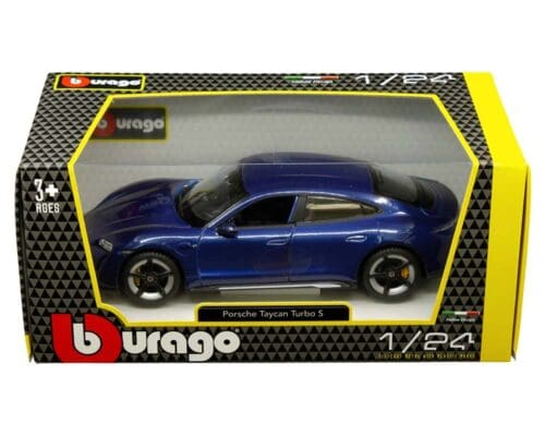 Bburago 1:24 Porsche Taycan Turbo S – Plus