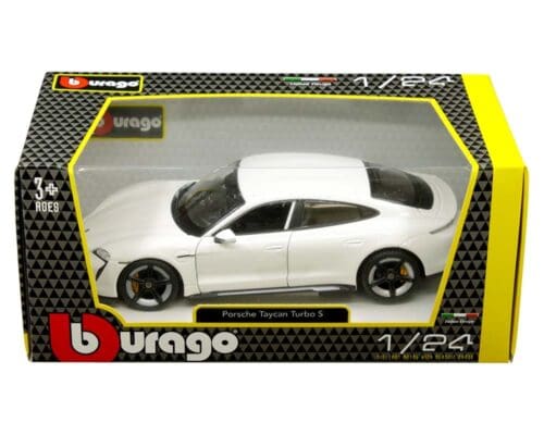 Bburago 1:24 Porsche Taycan Turbo S – Plus