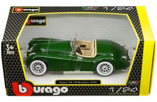 Bburago 1:24 1951 Jaguar XK120 Roadster – Plus