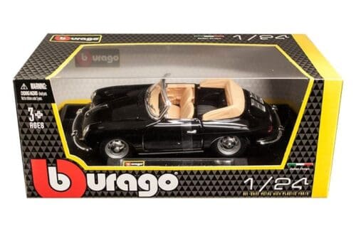 Bburago 1:24 1961 Porsche 356B Convertible – Plus