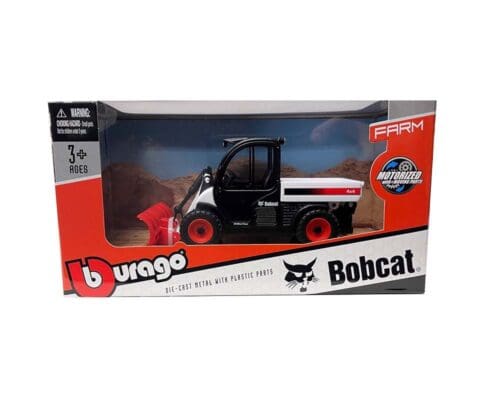 Bburago Bobcat Toolcat 5600 w/ Snow Plow – Farmland 10cm Moto