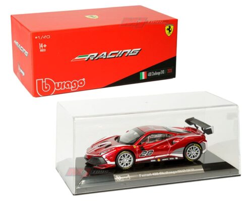 Bburago 1:43 2020 Ferrari 488 Challenge EVO (Red) – Ferrari Racing