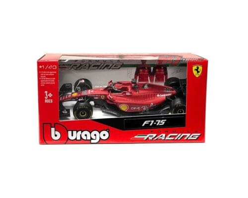 Bburago 1:43 Ferrari Racing F1-75 2022 #16 C. Leclerc – Formula Racing