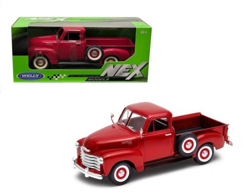 Welly 1:24 1953 Chevrolet 3100 Pickup Pro-stock Rim (Red) – Mijo Exclusives