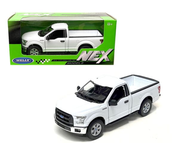 Welly 1:24 2015 Ford F-150 Regular Cab White