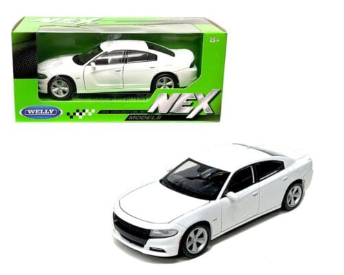 Welly 1:24 2016 Dodge Charger R/T White