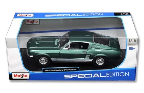 Maisto 1:18 1967 Ford Mustang Fast Back – Special Edition