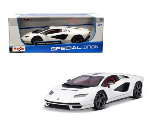 Maisto 1:18 Lamborghini Countach LPI 800-4 (White) – Special Edition