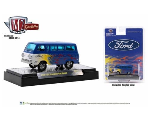 M2 Machines 1:64 1965 Ford Econoline Van Gasser – Hobby Exclusive Auto-Thentics