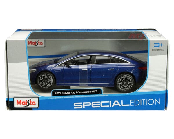 Maisto 1:27 2022 EQS by Mercedes-EQ (Blue) – Special Edition