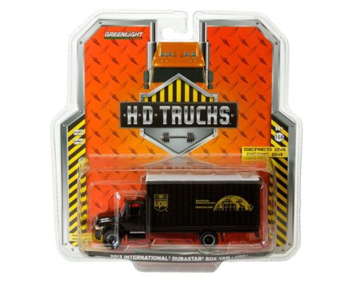 Greenlight 1:64 2013 International Durastar Box Van – UPS – H.D. Trucks Series 24