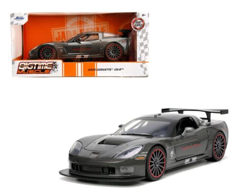 Jada 1:24 2005 Chevrolet Corvette C6-R – Grey -Bigtime Muscle