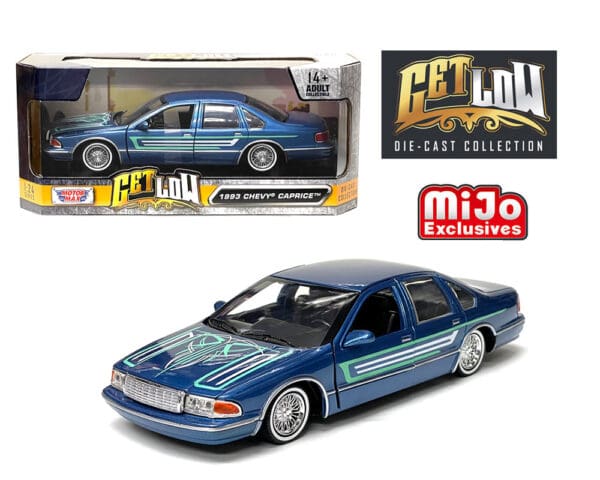 Motormax 1:24 1993 Chevrolet Caprice – Get Low – MiJo Exclusives